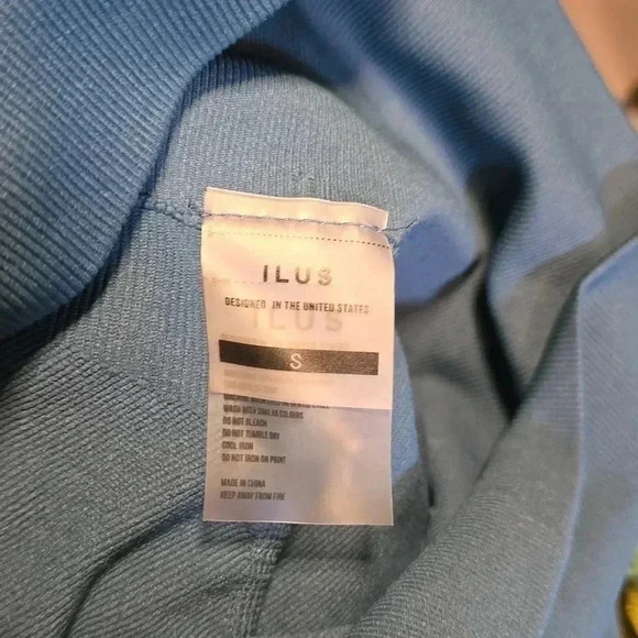 ILUS Seamlux Intensify Breathable Moist Wicking Legging Blue S - Picture 4 of 4